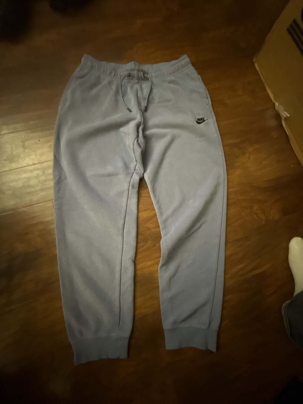 Nike Sportswear Club Fleece Jogger Pants in Light Blue